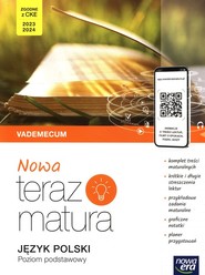Nowa  teraz matura Język polski Vademecum Zakres podstawowy