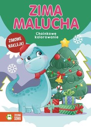Zima malucha Choinkowe kolorowanie