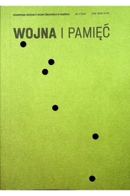 Wojna i pamięć Nr I/2019