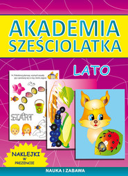 Akademia sześciolatka. Lato Naklejki w prezencie