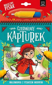 Czerwony Kapturek Malowanka z pisakiem wodnym
