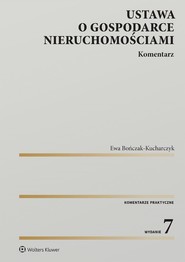 Ustawa o gospodarce nieruchomościami. Komentarz (pdf)