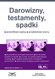 Darowizny, testamenty, spadki