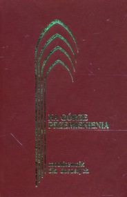Modlitewnik dla dorosłych Na górze przemienienia bordowy