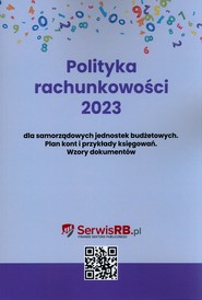 Polityka rachunkowości 2023 dla samorządowych jednostek budżetowych