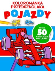 Kolorowanka przedszkolaka. Pojazdy