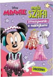 Minnie Moja szafa Zmazywanki z naklejkami