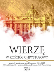 Wierzę w Kościół Chrystusowy.