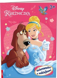 Disney Księżniczka Kolorowanka z naklejkami