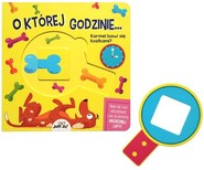 O której godzinie... Karmel bawi się kostkami? Książka z magiczną lupą