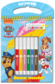 Psi Patrol. Ulubione kolorowanki cz. 2 Razem weselej