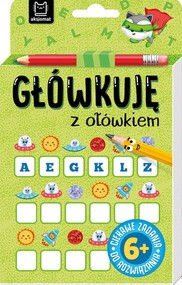 Główkuję z ołówkiem 6+ Książeczka zielona