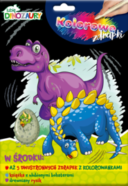 Lubię Dinozaury Kolorowe zdrapki cz.1