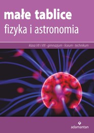 Fizyka i astronomia małe tablice