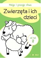 Zwierzęta i ich dzieci maluję i poznaję słowa