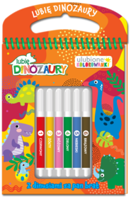 Z dinusiami za pan brat. Lubię Dinozaury. Ulubione kolorowanki