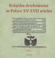 Książka drukowana w Polsce XV - XVII wieku