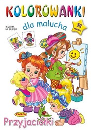 Przyjaciółki kolorowanki dla malucha
