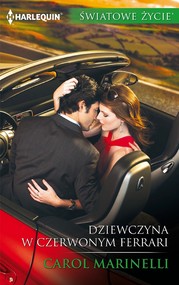 Dziewczyna w czerwonym ferrari