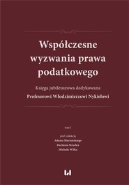 Współczesne wyzwania prawa podatkowego
