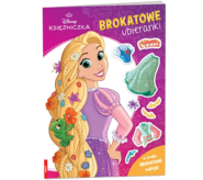 Księżniczka Brokatowe ubieranki SDLB-9107