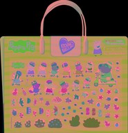 Peppa Pig. Kocham naklejać. Z przyjaciółmi na podwórku Peppa Pig. Kocham naklejać. Z przyjaciółmi na podwórku