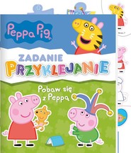 Peppa Pig. Zadanie Przyklejanie. Pobaw się z Peppą Peppa Pig. Zadanie Przyklejanie. Pobaw się z Peppą