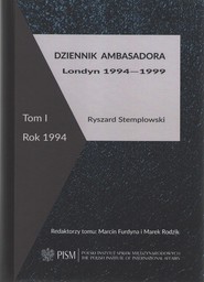 Dziennik ambasadora Londyn 1994-1999 Tom 1 Rok 1944