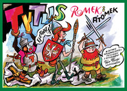 Tytus, Romek i A'Tomek w bitwie grunwaldzkiej 1410 roku z wyobraźni Papcia Chmiela narysowani wyd. 2025