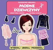 Papierowe ubranka Modne dziewczyny