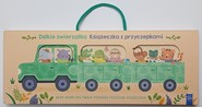 Książeczka z przyczepkami. Dzikie zwierzątka
