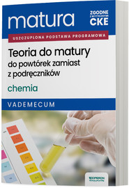 Matura 2026 Chemia Teoria do matury Vademecum