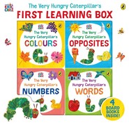 The Very Hungry Caterpillar's Early Learning Box wer. angielska