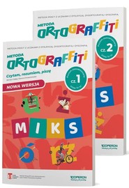 Ortograffiti. MIKS.  Poziom zaawansowany. Część 1 i 2. Klasy IV-VI. Zestaw