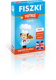 Fiszki angielski dla dzieci + gra piotruś zawody