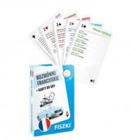 Rozmówki francuskie i karty do gry 2w1