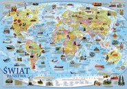 Mappuzzle Junior - świat mapa polityczna - plakat