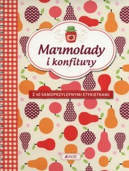 Marmolady i konfitury z 40 samoprzylepnymi etykietkami