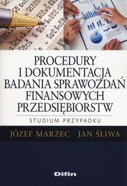 Procedury i dokumentacja badania sprawozdań finansowych przedsiębiorstw. Studium przypadku