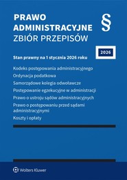 Prawo administracyjne. Zbiór przepisów. 2026