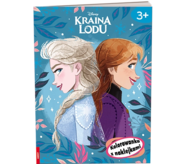 Disney Kraina Lodu Kolorowanka z naklejkami NA-9143
