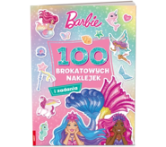 Mattel Barbie Dreamtopia 100 brokatowych naklejek NB-1402