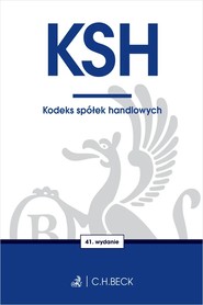 KSH. Kodeks spółek handlowych wyd. 41