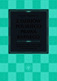 Z dziejów polskiego prawa karnego. Prawo karne i nauka prawa karnego na ziemiach polskich w XIX wiek