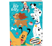 Disney Psy & Koty Kolorowanka z naklejkami NA-9148