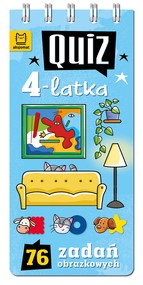 Quiz 4-latka. 76 zadań obrazkowych