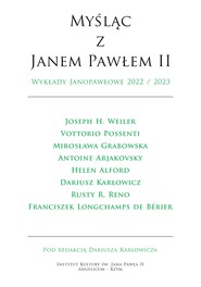 Myśląc z Janem Pawłem II. Wykłady Janopawłowe 2022/2023