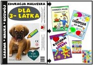 Edukacja maluszka - Zestaw książek dla 3 latka