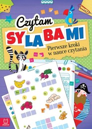 Czytam sylabami. Pierwsze kroki w nauce czytania - z naklejkami