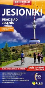 Jesioniki - Pradziad - mapa 2025